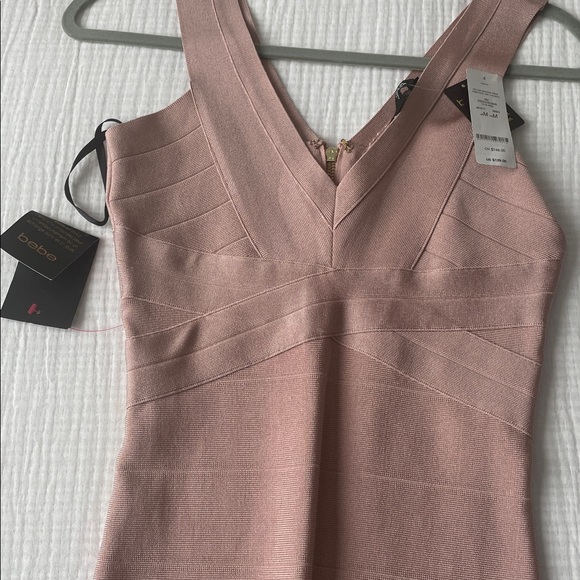 bebe Blush Pink Mini Dress - Picture 2 of 4